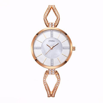 SINOBI Luxury Brand Women Watches Diamond Bracelet Watch Women