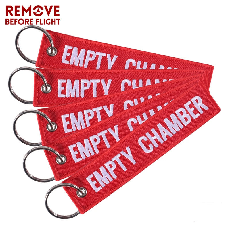 Aviation Keychains tag - Remove Before Flight Pink