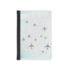 Stylish Travel Passport Cover with Airplane Design