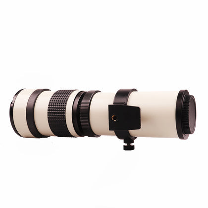 Manual telephoto telescope