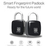 P3 Fingerprint Padlock Electronic Smart Padlock Non-Password Lock Household Locker anti-Theft Fingerprint Lock