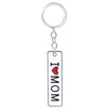 Double-Sided Lettering Dripping Oil I Love Mom Mother's Day Gift