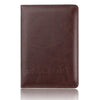 Passport Holder Leather Ticket Holder High-end Passport Book