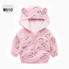 Cute double coat for boys and girls