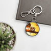 Sunset Joy Keyring Tag - Perfect for Summer Adventures & Gifts