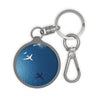 Aviation Keyring Tag | Travel Lover Keepsake | Perfect Gift for Pilots & Travelers