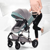 Fashionable And Simple Baby Stroller That Can Sit Or Lie Down And Folds Lightly