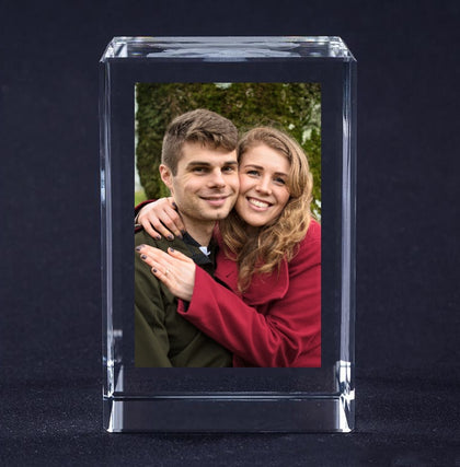 3d Laser Engraving Crystal Souvenir Photo Customized