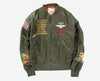 Pilot Jacket Slim Embroidered Baseball Jacket