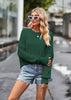 Women's Fashion Round Neck Loose Pullover Sweater