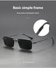 UV-proof Pure Titanium DTX416 With Myopic Glasses Option Fashionable Polarized Sunglasses For Women