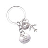 Pilot Dream Keychain Airplane   Passport Travel