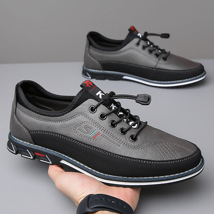 Genuine Leather Sports Comfortable And Non-slip Waterproof Leather Shoes Men's