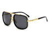 Flat Top Hot Square Sunglasses Men Women Luxury Brand Design Couple Lady Celebrity Brad Pitt Sun Glasses Super star Eyewear