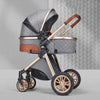 Lightweight Folding Two Way Shock Absorbing Newborn Baby Stroller