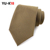 Vintage Brown Tie Men's Fashion Tailored Suit Tie