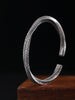 999 Sterling Silver Mobius Ring Bracelet For Men And Women