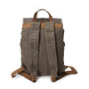 Men's Oil Wax Canvas Vintage Travel Backpack