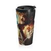 Adventure Awaits Stainless Steel Travel Mug – Perfect for Travelers and Commuters