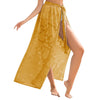 Sarong Transparent Floral Swimsuit Overskirt