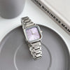 Simple Square Fashion Exquisite Steel Belt Watch