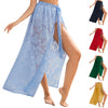 Sarong Transparent Floral Swimsuit Overskirt