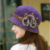 Knitted Hats For The Elderly Mother In Autumn And Winter