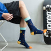 Men's Cotton Breathable Sweat Absorbing Tube Socks