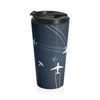 Aviator's Dream Stainless Steel Travel Mug - Perfect for Travel Enthusiasts