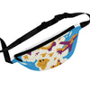 Colorful Adventure Fanny Pack - Fun and Functional Gear for Travel and Everyday Use