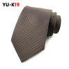 Vintage Brown Tie Men's Fashion Tailored Suit Tie