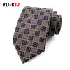 Vintage Brown Tie Men's Fashion Tailored Suit Tie