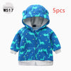 Cute double coat for boys and girls