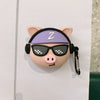 Hip Hop Pig Head AirPods Pro Bluetooth Wireless Headset Protective Cover