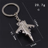 Personalized Creative Civil Aviation Fighter Model Keychain Pendant