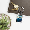 Personalized Travel Photo Keyring - Perfect Gift for Travelers and Adventurers