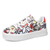 Couple Sneakers Printed Embroidered Cloth Low-top Soft Bottom