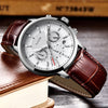 Multifunction Mens Watches LIGE Top Brand Luxury Casual Quartz Watch Men Sport Waterproof Clock Silver Watches Relogio Masculino