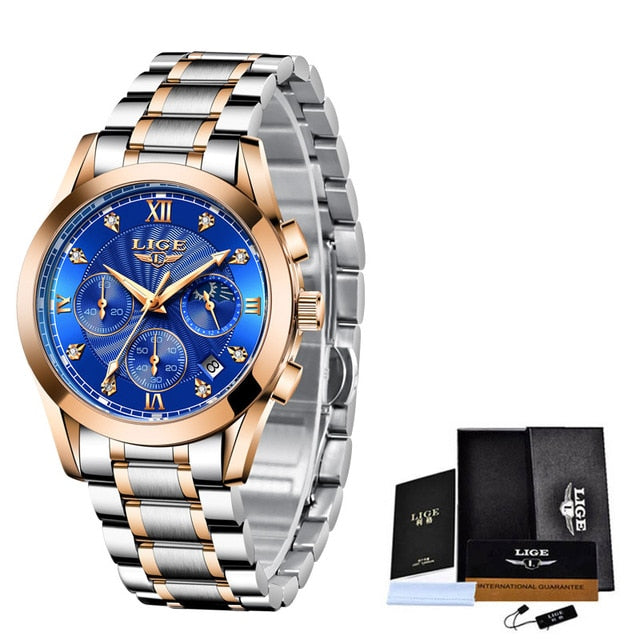 2022 New Fashion Mens Watches Top Brand Luxury Quartz Watch Premium Pu  Leather Waterproof Sport Chronograph Watch Men Ideal Choice For Gifts |  Check Out Today's Deals Now | Temu