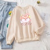 Shiba Inu Dog Oversize Hoodie Women Cotton Sweatshirt Ulzzang Harajuku Kawaii Hoodies for Ladies Japanese Clothes Sudadera Mujer