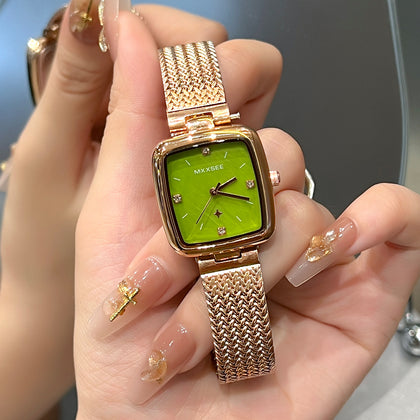 Women's Starry Retro Exquisite Square Watch