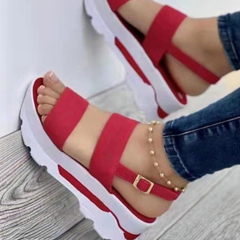 Fila wedge shop sandals