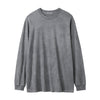 Washed Old Long-sleeved T-shirt For Men