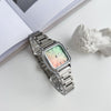 Simple Square Fashion Exquisite Steel Belt Watch