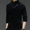 Plush Knitted Sweater Autumn And Winter Leisure Temperament Boy's Undershirt Top Thick Warm Sweater