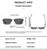 UV-proof Pure Titanium DTX416 With Myopic Glasses Option Fashionable Polarized Sunglasses For Women