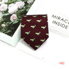 Men's Formal Tie Polyester 9cm Casual Business Work Professional Tie Printed Tie