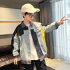 Boys' Fashion Stitching Spring Jacket