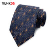 Vintage Brown Tie Men's Fashion Tailored Suit Tie