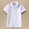 CUHK Childrens White Lapel T Shirt